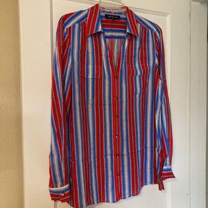 Jones New York Signature Button Down Blouse